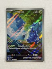 2023 Pokemon Paldea Evolved Heracross 194/193 Illustration Rare IR NM picture
