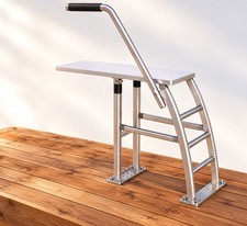 31.5” Dock or Boat Diving Board W Hand Rail Ladder 500LB Hvy Duty $900 MSRP picture