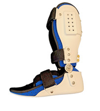 Left Foot Hinged Ankle Support Adult Large -  picture