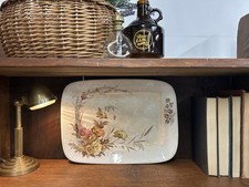 VTG Royal Ironstone A.J. Wilkinson England Floral Tray Cottagecore Grannycore picture