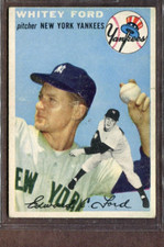 1954 Topps Set-Break # 37 Whitey Ford VG-VGEX (crease) *JAYSACE* picture