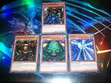 4 Card Set Gate Guardian + Suijin + Kazejin + Sanga of the Thunder MAZE Yu-Gi-Oh picture