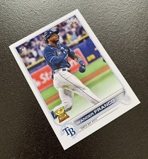 2022 Topps Series 1 #215 Wander Franco Tampa Bay Rays RC Rookie MLB Card picture