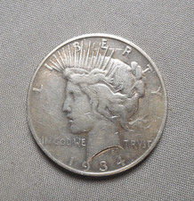 1934-D Liberty Peace Silver Dollar - Please Look picture