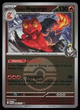 Ethan's Magcargo (Poke Ball) 024/217 Ascended Heroes Pokemon Reverse Holo NM picture