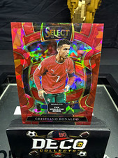 2025-26 Panini Select Road to FIFA World Cup Cristiano Ronaldo Red Prizm picture