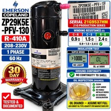 Emerson Copeland ZP29K5E-PFV-130 ZP29K5E-PFV-830 ZP31LXE-PFV-800 Compressor picture