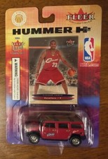 LEBRON JAMES 2003-04 Fleer Ultra Basketball Rookie Card RC WITH Hummer H2 TOY picture