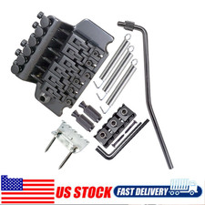 Black Floyd Rose Double Locking Tremolo System Bridge for Electric Guitar Parts picture