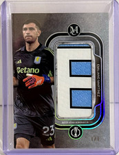 Topps Museum UCC 2025-26 Emiliano Martinez Nameplate Relic NR-EM7 1/1 picture