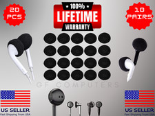 20 Pcs 10 Pairs PREMIUM Foam Earbud Covers 13-18mm Fit Most Ear Buds Earphones picture