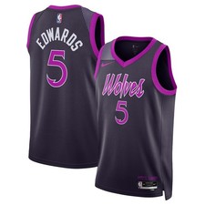 Nike Anthony Edwards Minnesota Timberwolves Swingman Jersey 2025/26 City Edition picture