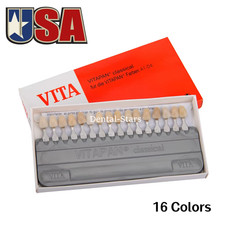 Porcelain 16 Colors Shade Guide Classical Dental VITA Toothguide  A1-D4 Whitenin picture