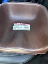CAMBRO 100BC Brown Hard Plastic Restaurant Style Toddler Booster Seat USA picture