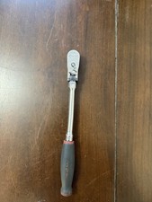 Snap-on FHLX80B 3/8” Drive Dual 80 Locking Flex Head Ratchet Long Handle USA picture