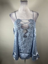 Cami NYC Women Tank Top  The Charlie Charmeuse Powder Blue Size Medium picture