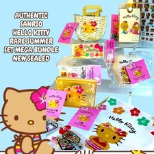 RARE SEALED MEGA SANRIO HELLO KITTY GYARU RESORT SUMMER BUNDLE NEW picture