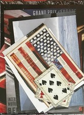 Collage Kit Color Themed Red Blue Black Book Pages Mixed Media Art Large 25 pcs picture