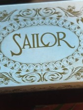 Excellent Sailor Fountain Pen K18 WG 18K White Gold Vintage Japan picture