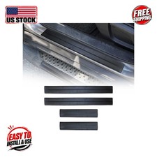 NISSAN X-TRAIL 2014-2017 Door Sill Cover ABS Matte Black 4 Pcs picture