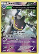 Banette 32/108 Rare Roaring Skies Pokemon Reverse Holo Lightly Played picture