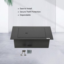 Steel Plate Underground Hidden Floor Safe For Money Jewelry Home Security picture