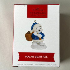 Hallmark Keepsake Ornament Club Polar Bear Pal Christmas Ornament Box picture