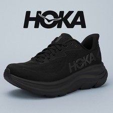 Hoka One One Clifton 10 Black 1162030-BBLC Mens Athletic Shoes picture