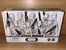 Star Wars Vintage Collection TVC BATTLE DROID ARMY BUILDER 4-PACK Phantom Menace picture