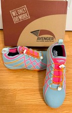 Avenger Women's Work Shoes Hydro Carbon Nano-fiber - 100% Metal Free - Size 7 M picture