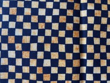 JENNIFER SAMPOU FABRIC~Robert Kaufman~CALYPSO~Checkered Black Yellow Tonal~1.6yd picture