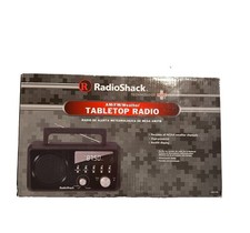 Radio Shack 1201178 Digital Tabletop Radio AM/FM with Weather Radio New - Vtg picture