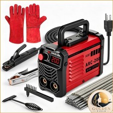 Hpoouo ARC-200 200Amp 20PCS Rods Stick Welder Portable Welding Machine picture