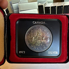1972 Canada Voyageur Silver Dollar  picture