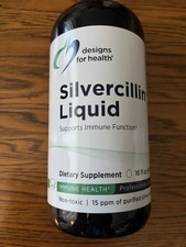 Designs for Health Silvercillin Liquid 16 oz 15 PPM NEW Sealed Exp 05/2028 picture