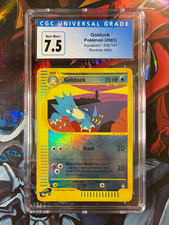 [ POP 2 ] 2003 Pokémon Golduck - Reverse Holo Aquapolis 50b - Blue Label CGC 7.5 picture