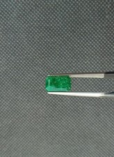 Natural Swat Emerald Faceted Gemstone 2.75 Ct Vibrant, Saturated Deep Green picture