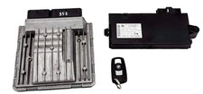 07-13 BMW OEM 328xi 328i xDrive A/T N52 E90 E91 E92 ECM ECU DME CAS KEY 7614359 picture