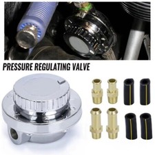 Universal 1-6 PSI Adjustable Fuel Pressure Regulator Kit For Carburetor Engine picture