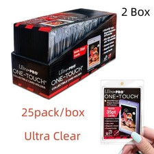 50 Pack Ultra Pro One Touch Magnetic Card Holder Holds 35PT Cards (2X Box) picture