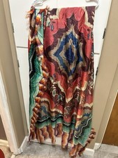 Pierre Louis Marcia Multi Color Silk Scarf Fashion Accessory picture