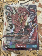 Digimon Card Game Examon EX13-045 SR Alt Art EX13 Chivalrous XIII picture
