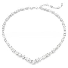 Ariana Grande x Swarovski Heart Crystal Tennis Necklace Mixed Cuts Jewelry picture