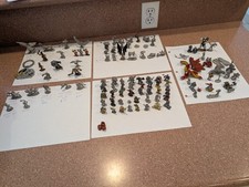 Huge lot of 87 Vintage 1984 Grenadier Dungeons and Dragons Pewter Figurines picture