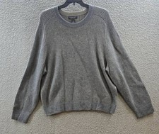 The Men's Store at Bloomingdale's Rib Wool Cashmere Sweater XXL Asphalt/Mushroom picture