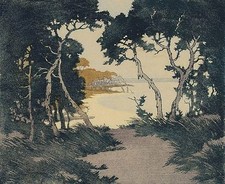 Sunshine and Shadow – Archibald Bertram Webb 1923 VINTAGE art print picture