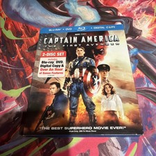 Captain America: The First Avenger (Blu-ray/DVD, 2011, 2-Disc Set,) picture
