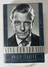 King Edward VIII Philip Ziegler 1991 Knopf 552pp. HC DJ 1st American Ed Like New picture