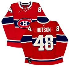 Lane Hutson Signed Montreal Canadiens Fanatics Premium Jersey Autograph +BAS COA picture