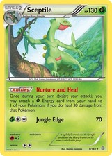 Sceptile 8/160 XY - Primal Clash Reverse Holofoil Pokemon MP picture